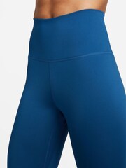 Nike Blue Dri FIT One High Rise Leggings - Image 5 of 7