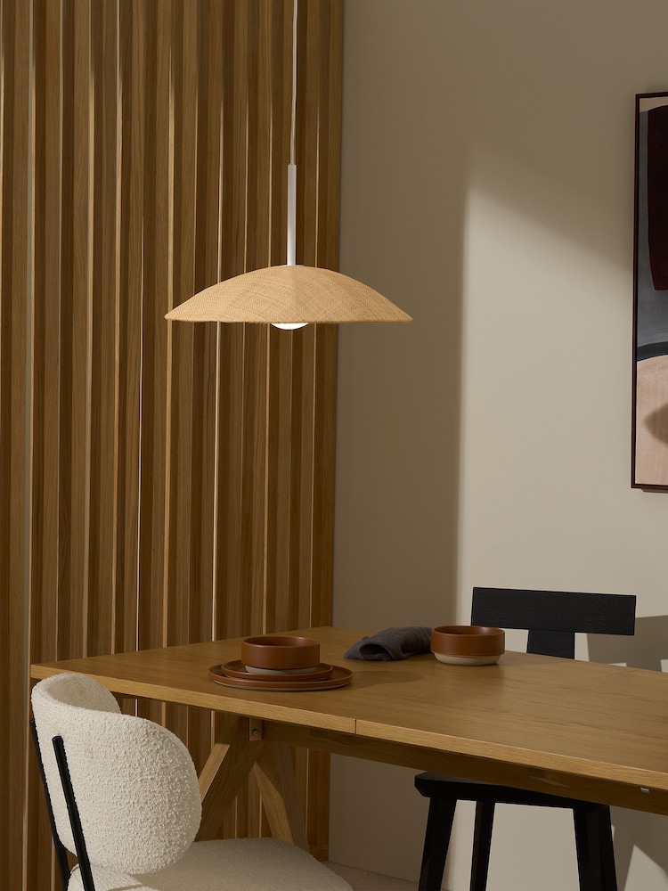 MADE.COM Natural Bionda Pendant Light - Image 2 of 5