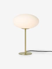 MADE.COM Brass Flossie Table Lamp - Image 1 of 5
