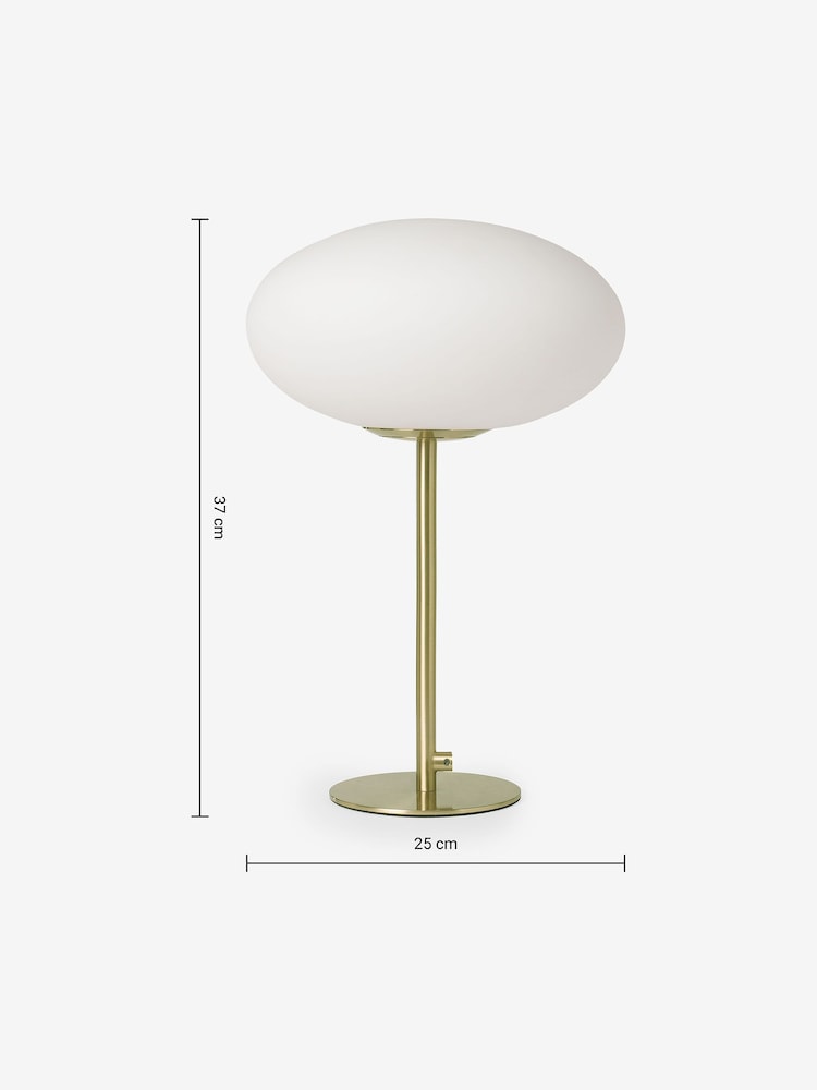 MADE.COM Brass Flossie Table Lamp - Image 5 of 5