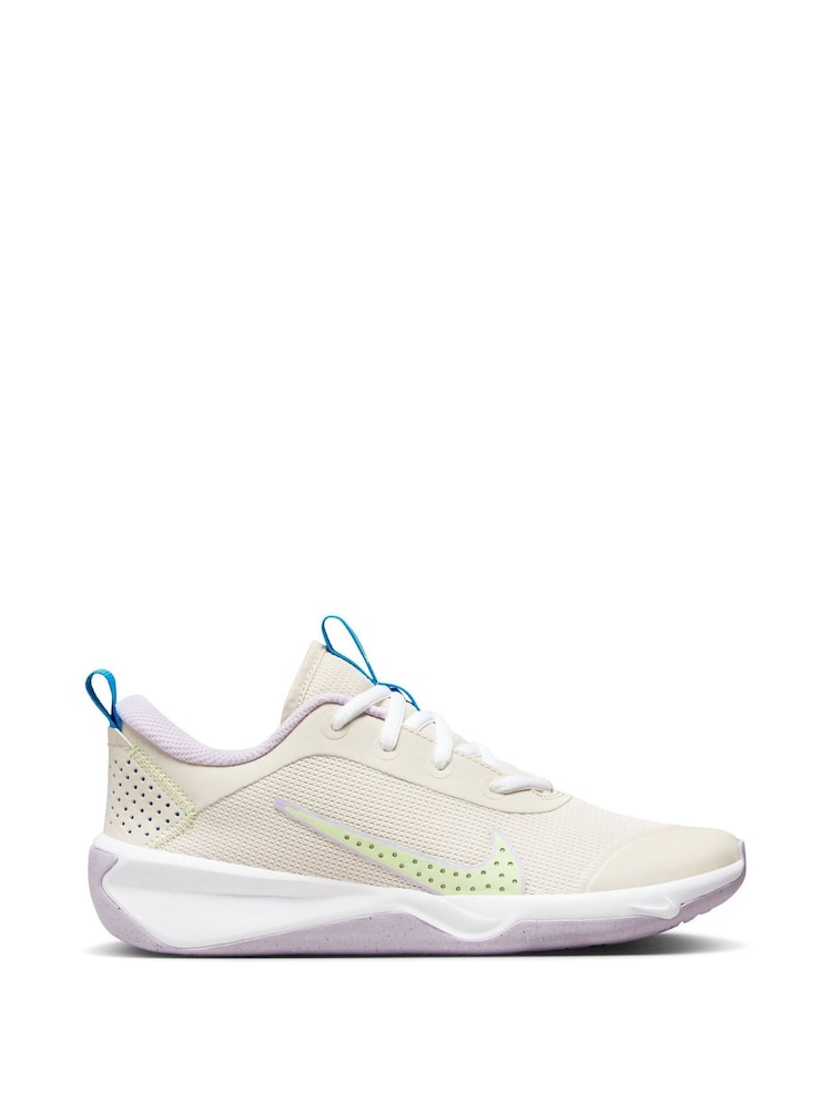 Nike White Omni Multi Court Indoor Court Shoes - Image 1 of 10