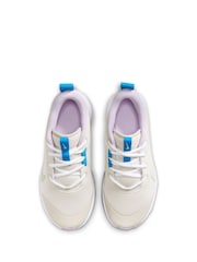 Nike White Omni Multi Court Indoor Court Shoes - Image 6 of 10