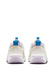 Nike White Omni Multi Court Indoor Court Shoes - Image 7 of 10