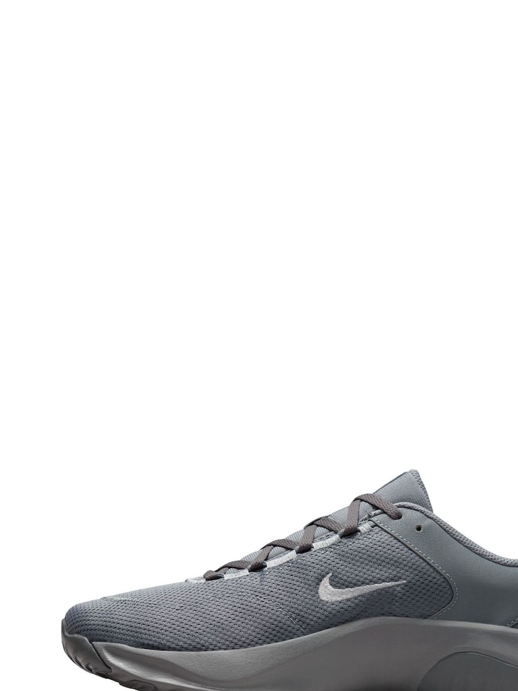 Nike Grey Legend Essential 3 Training Trainers - Image 2 of 11