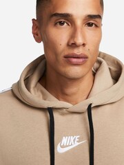 Nike Brown Sportswear Essential Hooded Tracksuit - Image 4 of 8