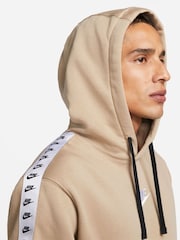 Nike Brown Sportswear Essential Hooded Tracksuit - Image 5 of 8