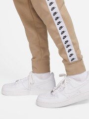 Nike Brown Sportswear Essential Hooded Tracksuit - Image 8 of 8