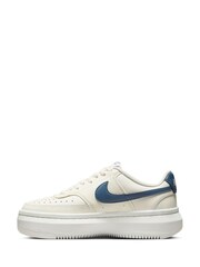 Nike Autumn Swag Wreath Court Vision Alta Platform Trainers - Image 2 of 9