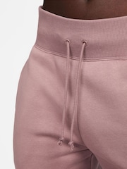 Nike Pink Phoenix Fleece High Waisted Wide Leg Sweatpants - Image 4 of 7