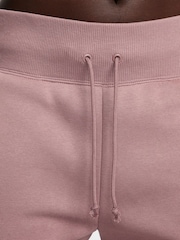Nike Pink Phoenix Fleece High Waisted Wide Leg Sweatpants - Image 5 of 7