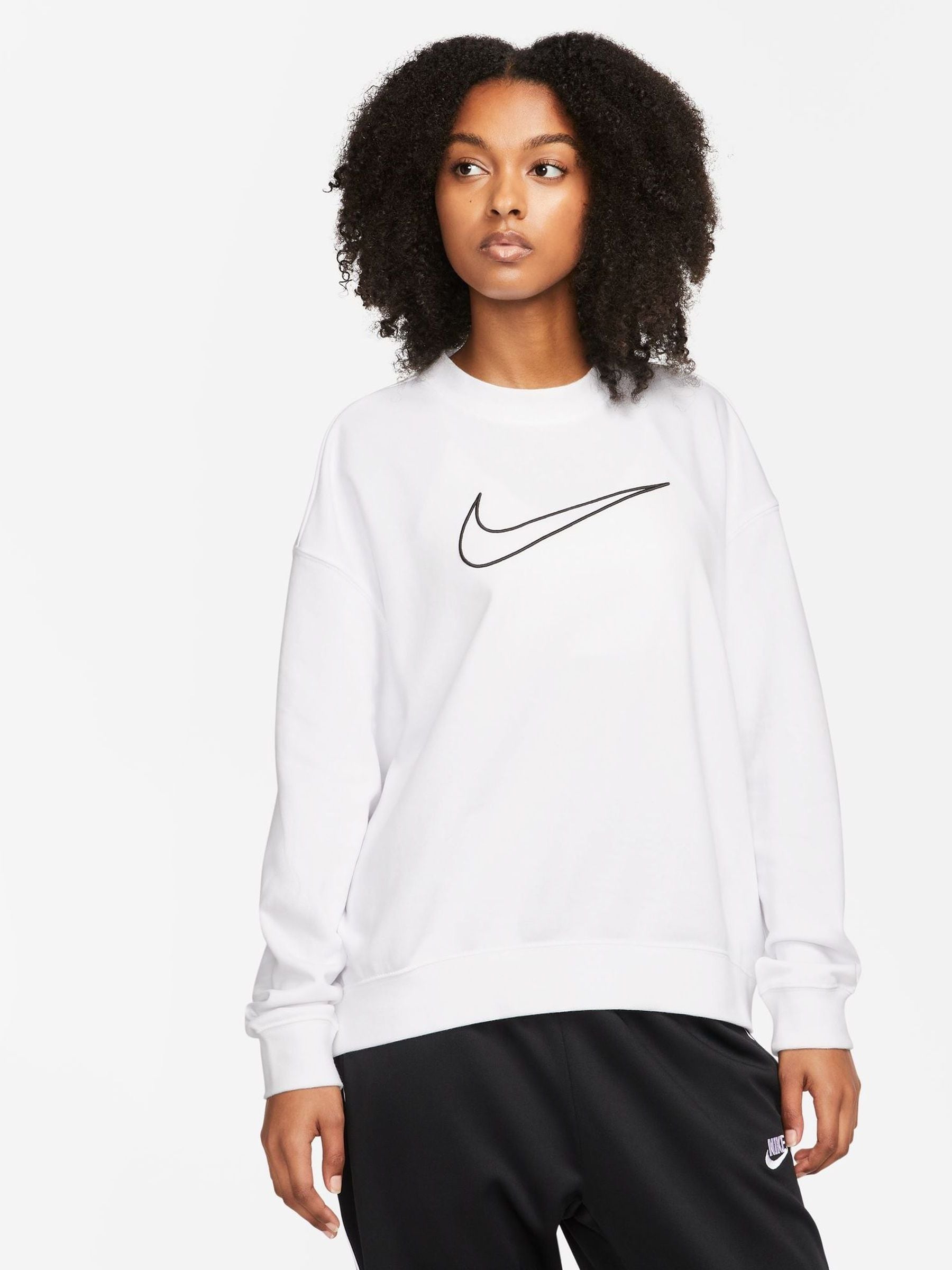 White nike dri fit shirt womens online