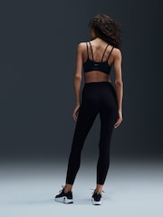 Nike Black Zenvy Strappy Light-Support Padded Sports Bra - Image 3 of 6