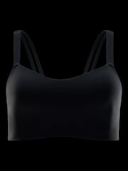 Nike Black Zenvy Strappy Light-Support Padded Sports Bra - Image 6 of 6