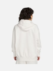 Nike Sail Oversized Sportswear Phoenix Fleece Mini Swoosh Pullover Hoodie - Image 3 of 6