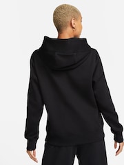 Nike Black Sportswear Phoenix Fleece Pullover Hoodie - Image 2 of 9