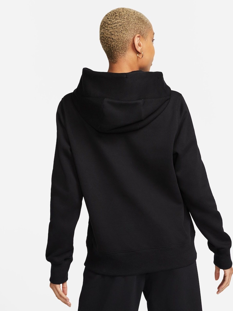 Nike Black Sportswear Phoenix Fleece Pullover Hoodie - Image 2 of 9
