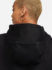 Nike Black Sportswear Phoenix Fleece Pullover Hoodie - Image 6 of 9