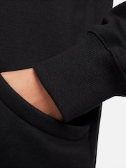 Nike Black Sportswear Phoenix Fleece Pullover Hoodie - Image 8 of 9