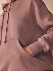 Polarowa bluza Nike Sportswear Phoenix o kroju oversize z małym logo i kapturem - Image 10 of 10