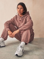 Polarowa bluza Nike Sportswear Phoenix o kroju oversize z małym logo i kapturem - Image 8 of 10