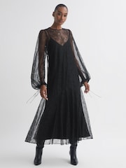 Florere Lace Midi Dress - Image 1 of 5