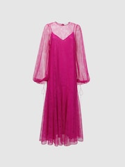 Florere Lace Midi Dress - Image 2 of 6
