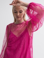 Florere Lace Midi Dress - Image 5 of 6