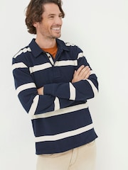FatFace Blue Sussex Rugby Shirt - Image 2 of 7
