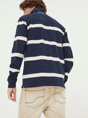 FatFace Blue Sussex Rugby Shirt - Image 3 of 7