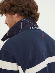 FatFace Blue Sussex Rugby Shirt - Image 5 of 7