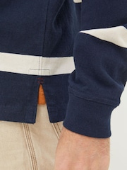 FatFace Blue Sussex Rugby Shirt - Image 6 of 7