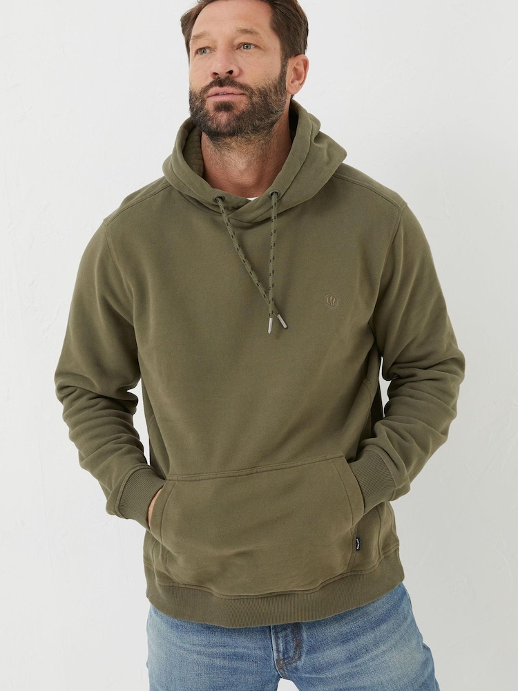 FatFace Green Brooke Hoodie - Image 1 of 4 FatFace Green Brooke Hoodie - Image 1 of 4