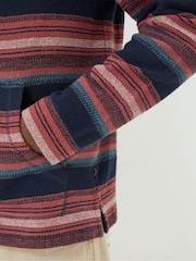 FatFace Brown Trescowe Stripe Hoodie - Image 3 of 4