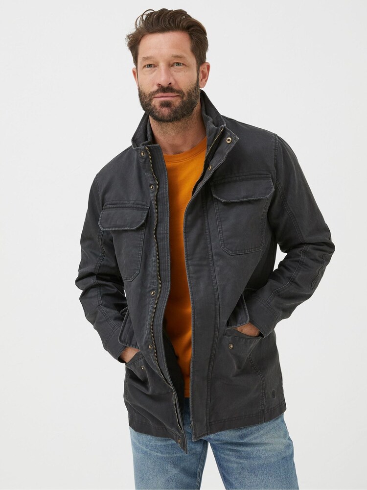 FatFace Grey 4 Pocket Jacket - Image 2 of 6