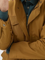 FatFace Yellow Truro Waterproof Jacket - Image 5 of 7
