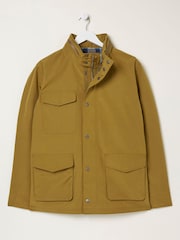 FatFace Yellow Truro Waterproof Jacket - Image 7 of 7