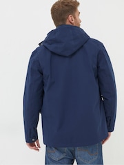 FatFace Blue Truro Waterproof Jacket - Image 2 of 5