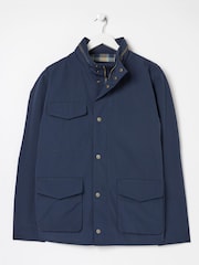 FatFace Blue Truro Waterproof Jacket - Image 5 of 5