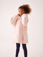 Baker by Ted Baker Pink Borg Lined Hooded Blanket - Image 3 of 10