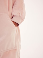 Baker by Ted Baker Pink Borg Lined Hooded Blanket - Image 6 of 10