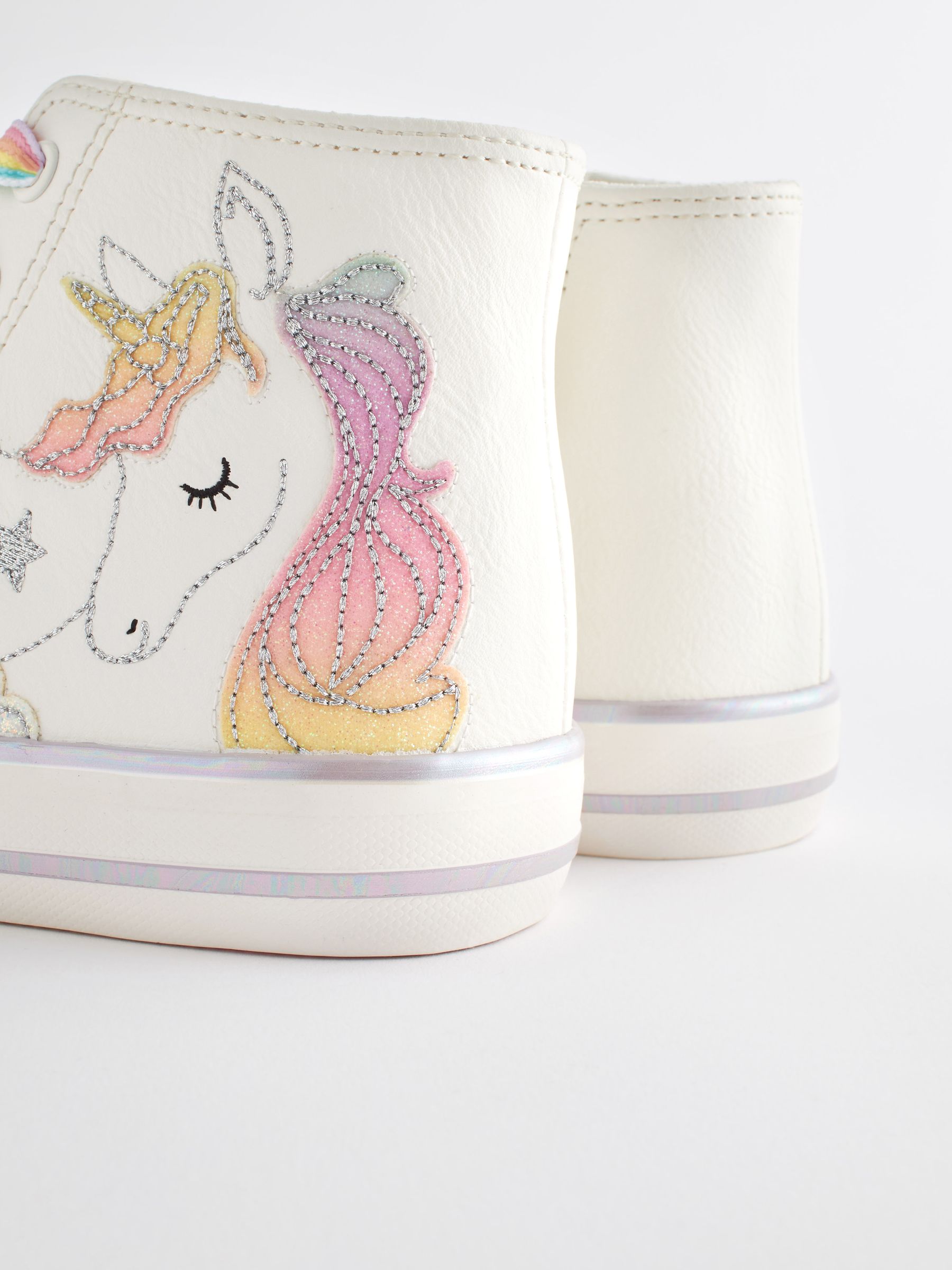 Rainbow unicorn shoes 2025