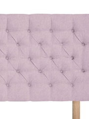 Sleepeezee Pink Chesterfield Headboard - Image 3 of 3