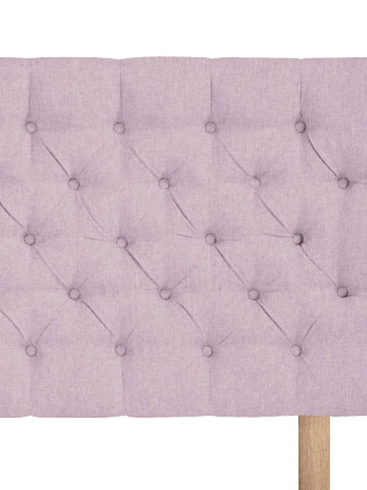 Sleepeezee Pink Chesterfield Headboard - Image 3 of 3