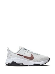Nike Light Grey Zoom Bella 6 Gym Trainers - Image 1 of 11