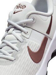 Nike Light Grey Zoom Bella 6 Gym Trainers - Image 5 of 11
