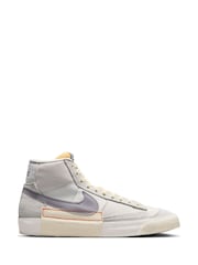 Nike Beige Blazer 77 Pro Club Trainers - Image 1 of 11