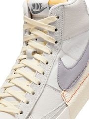Nike Beige Blazer 77 Pro Club Trainers - Image 8 of 11