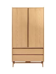 Cotswold Company Light Oak Winson Double Wardrobe - Image 2 of 6