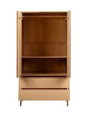 Cotswold Company Light Oak Winson Double Wardrobe - Image 3 of 6