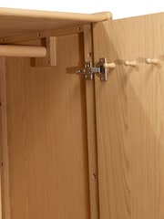 Cotswold Company Light Oak Winson Double Wardrobe - Image 4 of 6